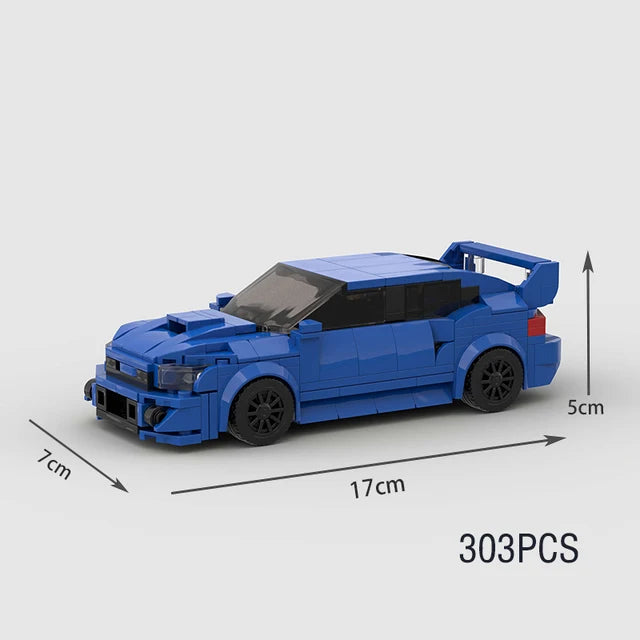 Subaru WRX "Lego" Building Block Car