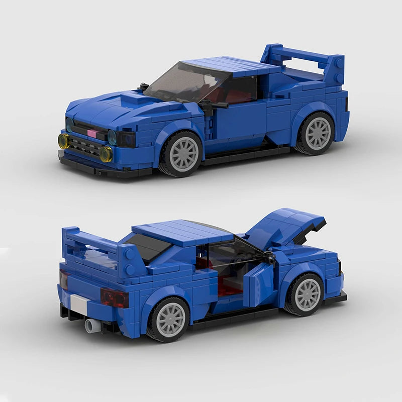 Subaru WRX "Lego" Building Block Car