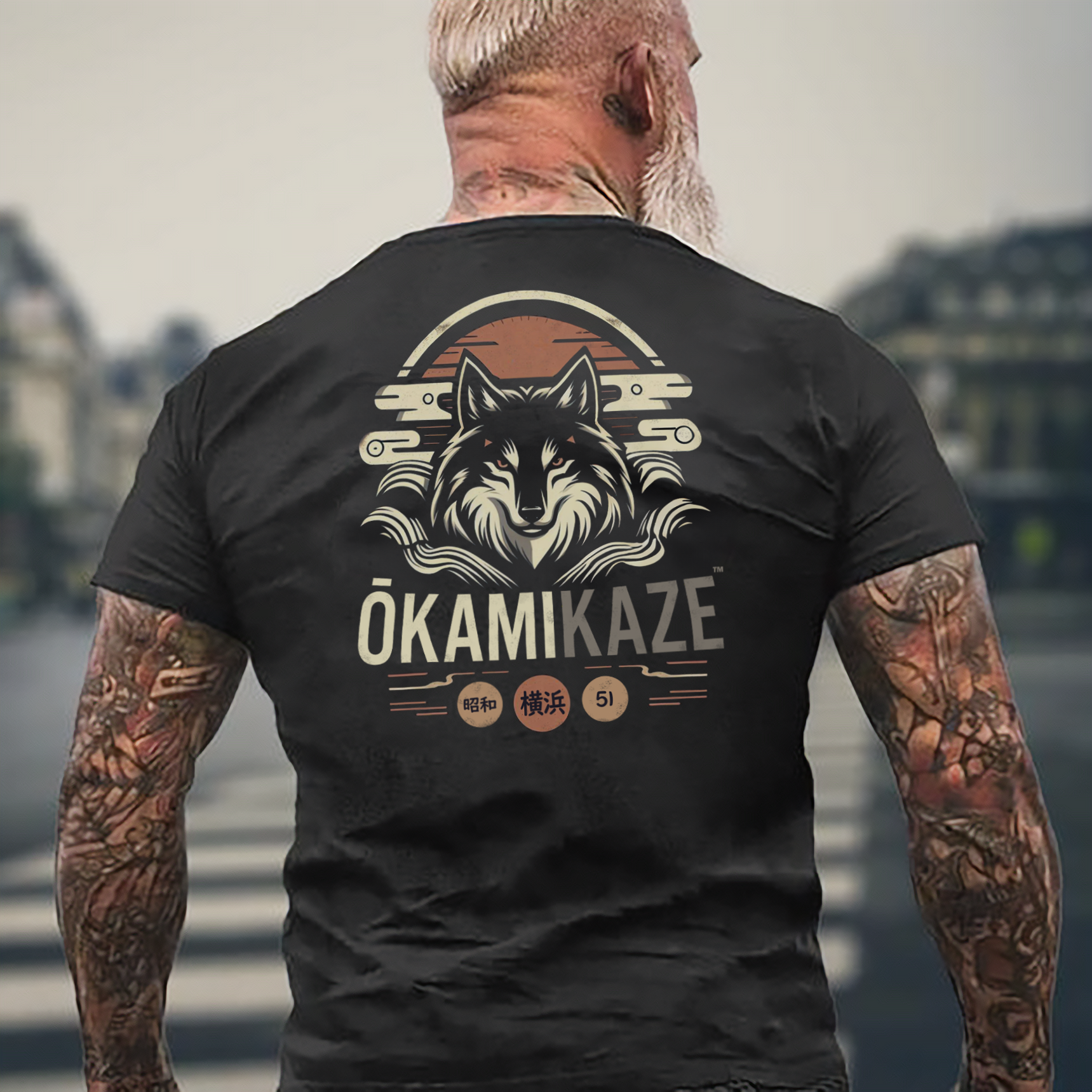 ŌKAMIKAZE Original "Jiro" Heavy Weight Cotton Tee