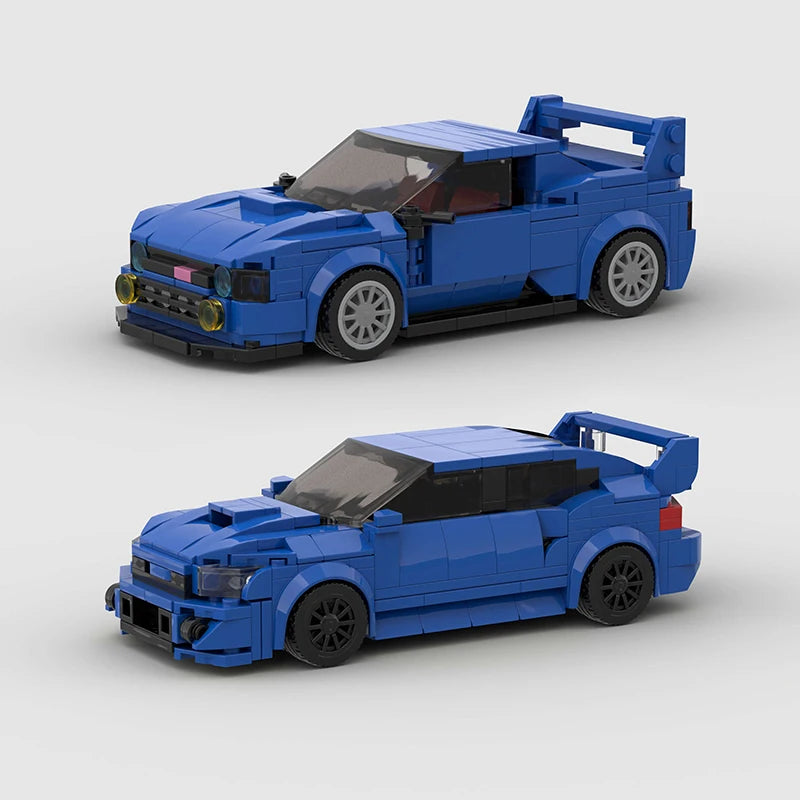 Subaru WRX "Lego" Building Block Car